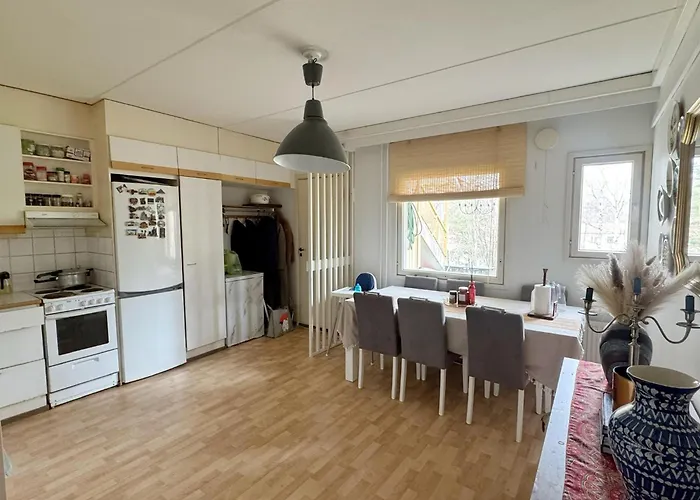 度假居 Modern In Peaceful Area With Private Lawn, Bbq & Free Parking Kauniainen